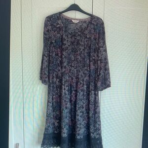 Marks & Spencer Multicolor Floral Mini Dress